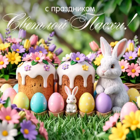 С праздником Светлой Пасхи!