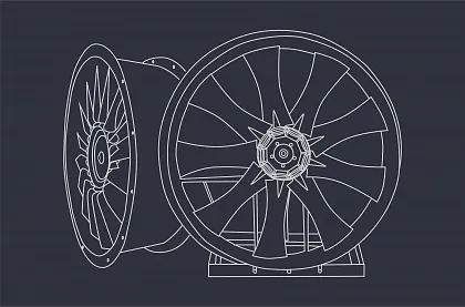 Осевые вентиляторы для сушки материалов